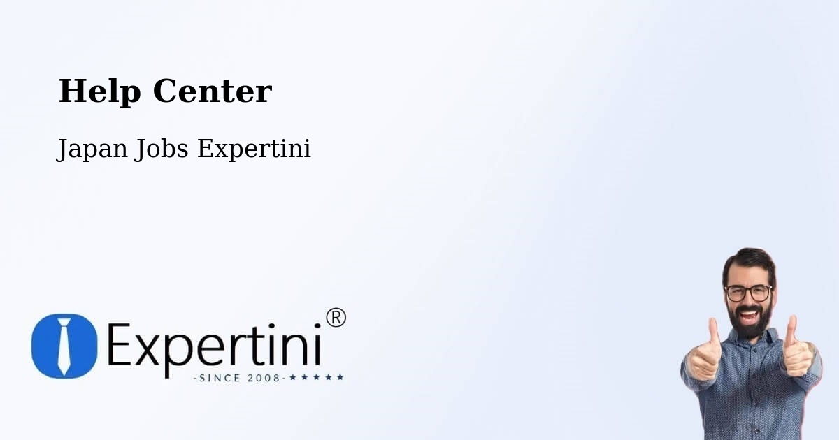 Help Center – Hamamatsu Shi - Japan Jobs Expertini
