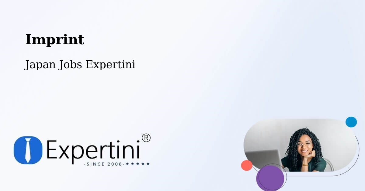 Imprint – Hamamatsu Shi - Japan Jobs Expertini